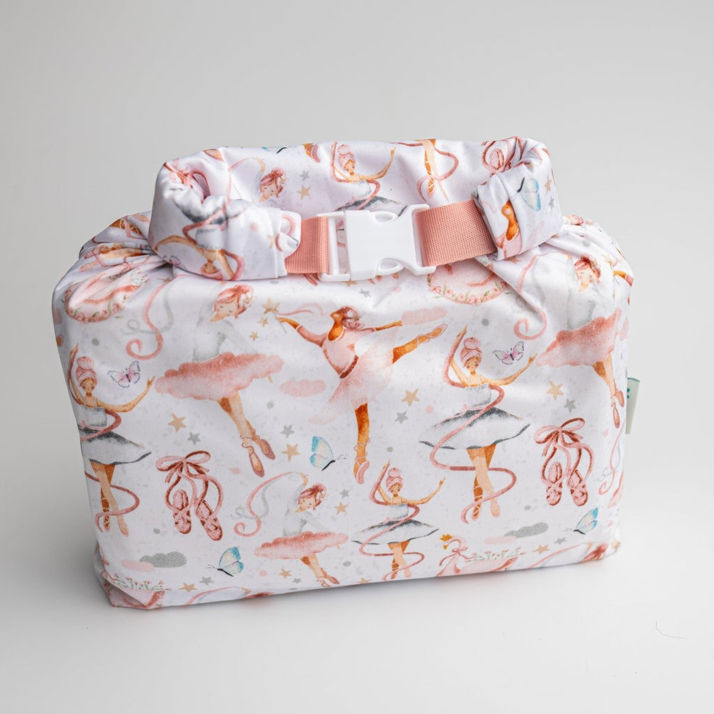Ballarina Bliss - Modern - Cloth - Diapers - Wet Bag - Kinder Cloth Diaper Co. - Pittsburgh - Based - Small - Business - Woman - Owned