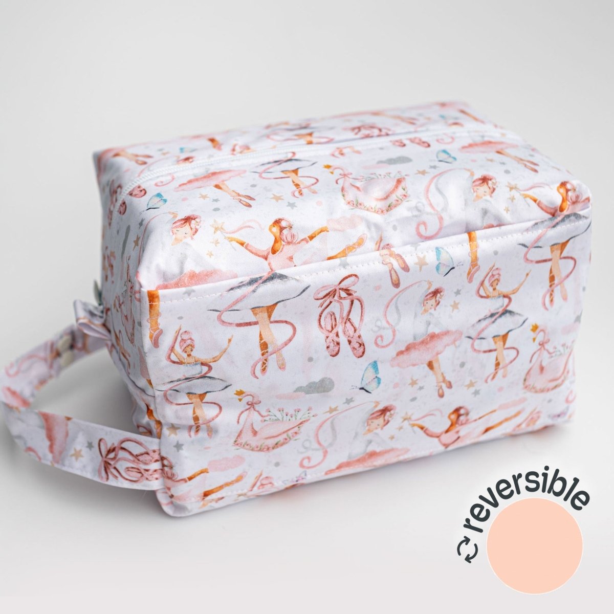 Ballerina Bliss - Modern - Cloth - Diapers - Diaper Pod - Kinder Cloth Diaper Co. - Pittsburgh - Based - Small - Business - Woman - Owned
