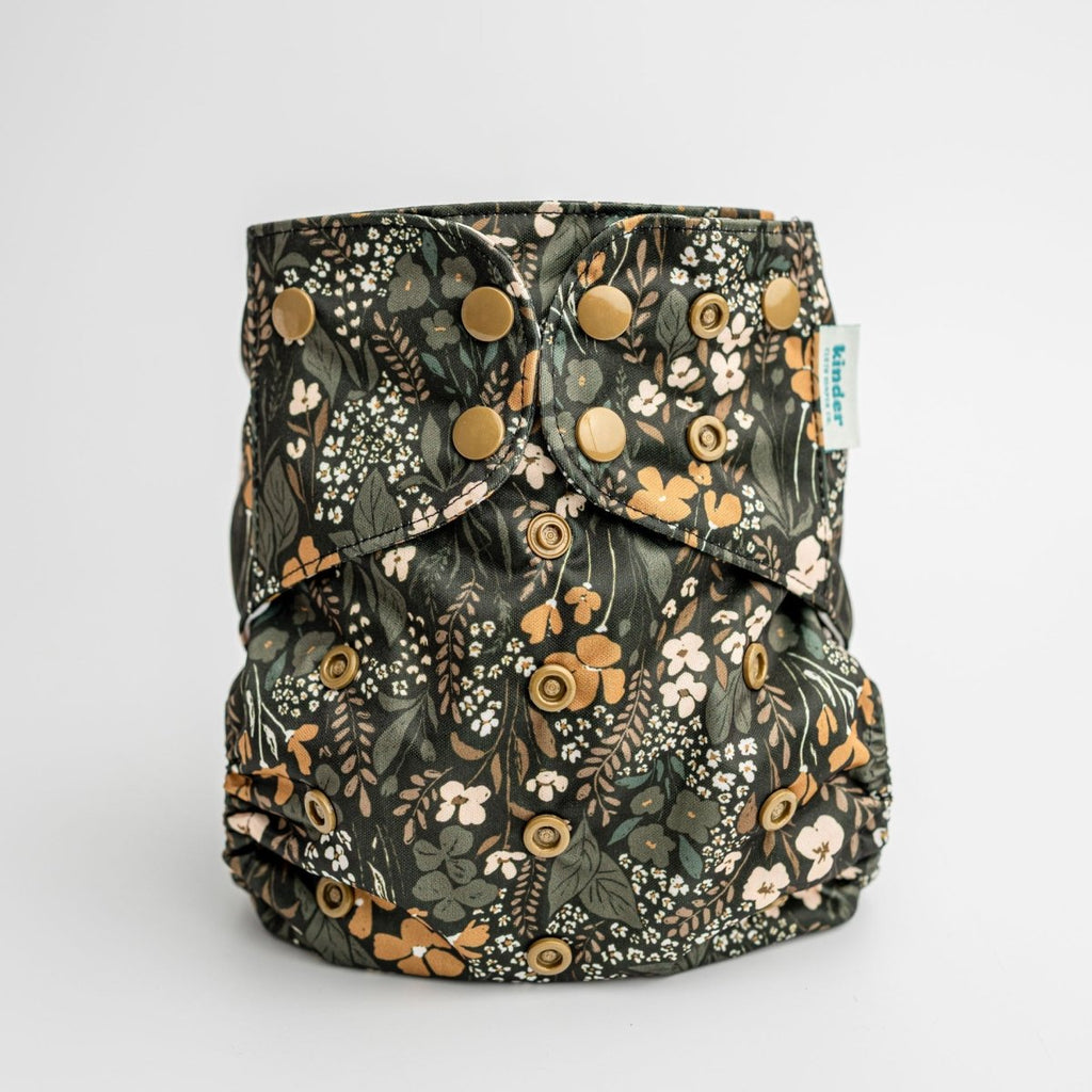 Bare Blossom - Modern - Cloth - Diapers - Pocket Diaper - Kinder Cloth Diaper Co. - Pittsburgh - Based - Small - Business - Woman - Owned