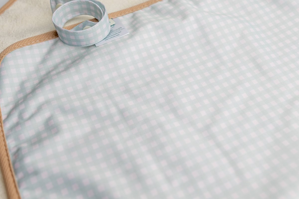 Barnyard Check - Modern - Cloth - Diapers - Change Mat - Kinder Cloth Diaper Co. - Pittsburgh - Based - Small - Business - Woman - Owned