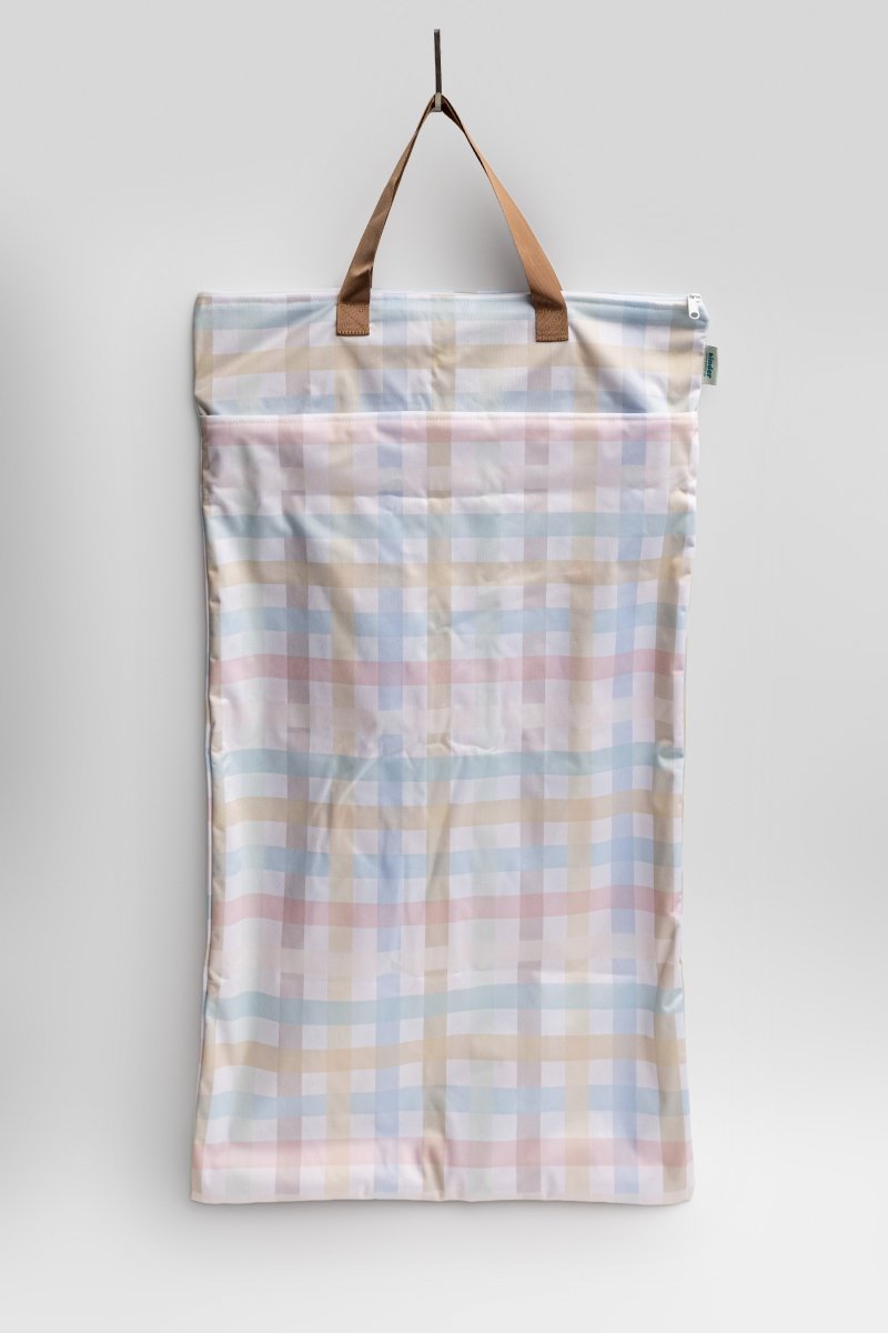 Barnyard Plaid - Modern - Cloth - Diapers - Wet Bag - Kinder Cloth Diaper Co. - Pittsburgh - Based - Small - Business - Woman - Owned