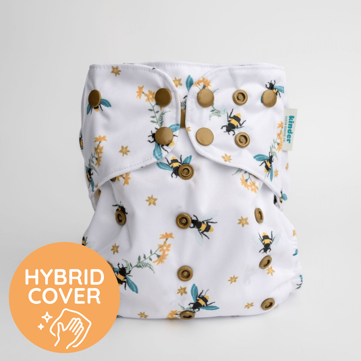 Beeyoutiful - Modern - Cloth - Diapers - Diaper Cover - Kinder Cloth Diaper Co. - Pittsburgh - Based - Small - Business - Woman - Owned