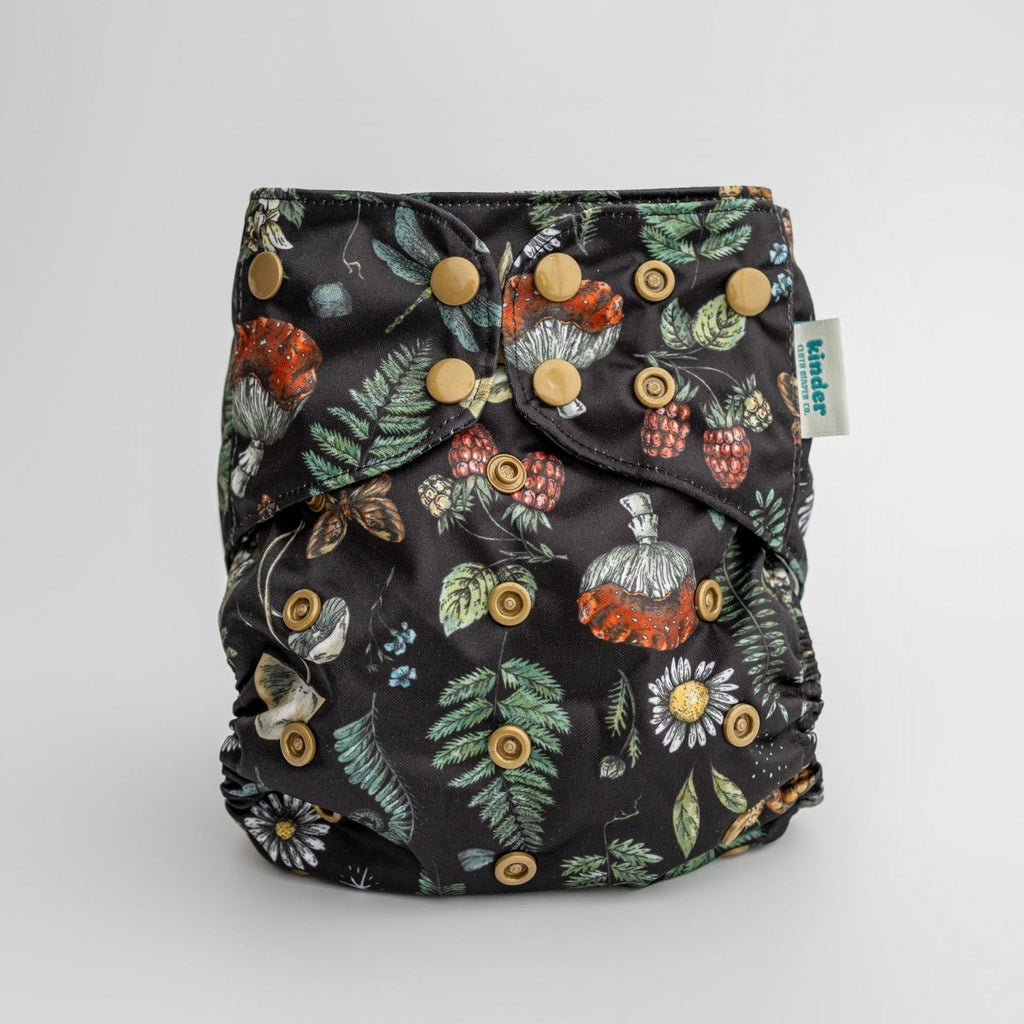 Berries and Bloom - Modern - Cloth - Diapers - Pocket Diaper - Kinder Cloth Diaper Co. - Pittsburgh - Based - Small - Business - Woman - Owned