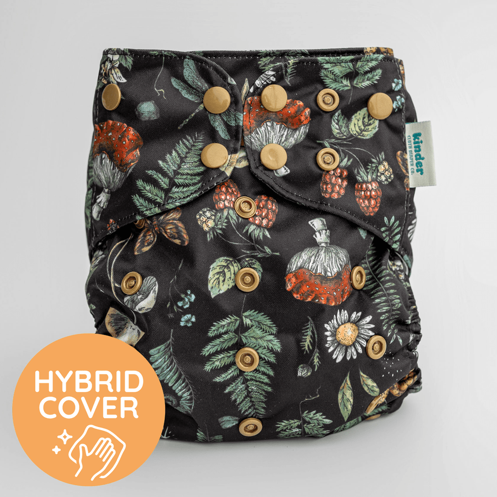 Berries and Bloom - Modern - Cloth - Diapers - Diaper Cover - Kinder Cloth Diaper Co. - Pittsburgh - Based - Small - Business - Woman - Owned