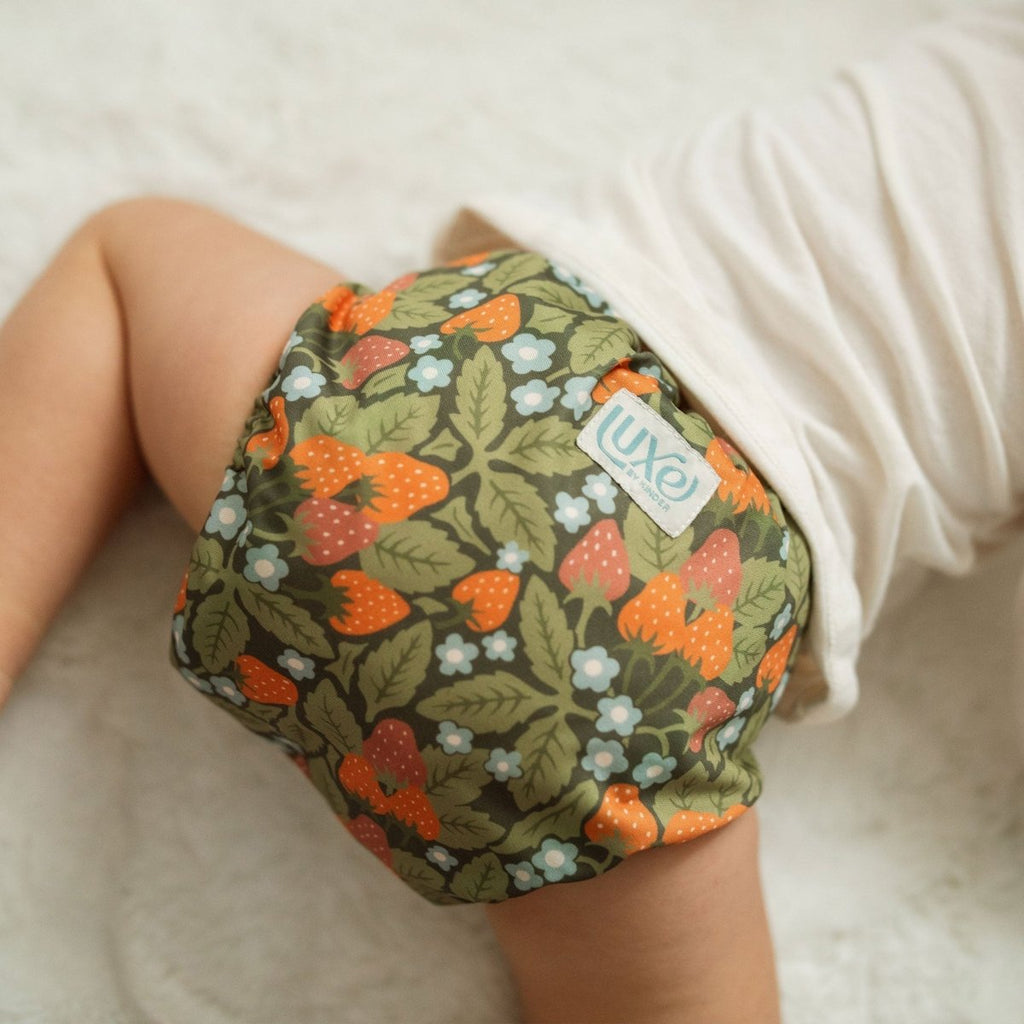 Luxe Pocket Cloth Diaper with Dual Inner Gussets and Athletic Wicking Jersey - Kinder Cloth Diaper Co. - 13 - 03 - 05 - modern reusable cloth diapers and more for birth to potty training - Pittsburgh Based Small Business