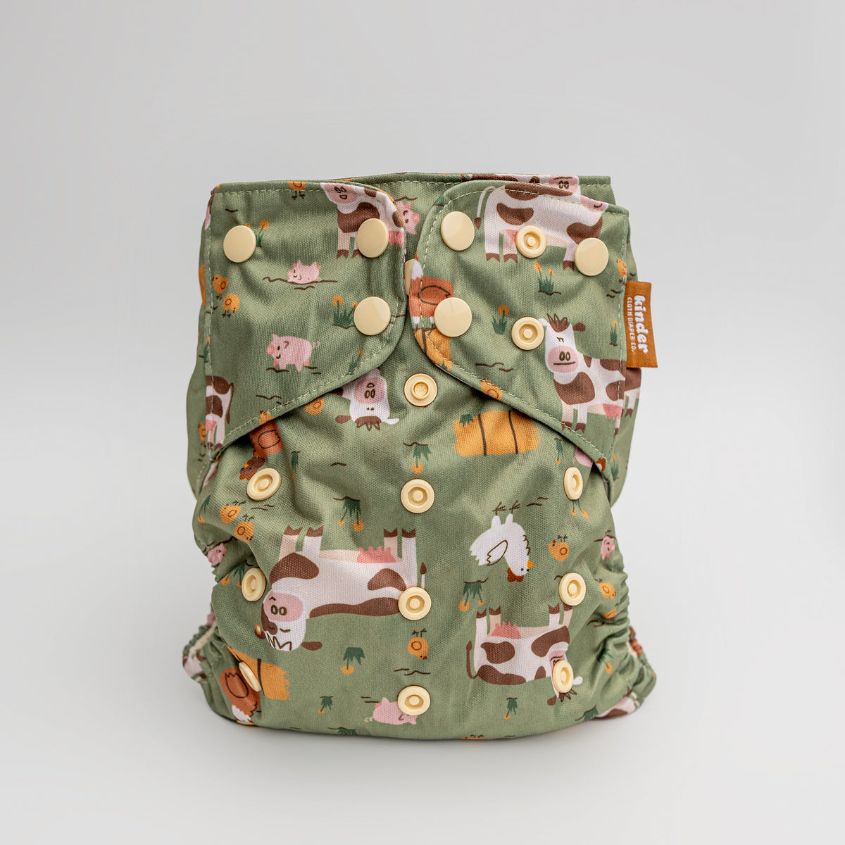 On the Moove - Cloud - Essential Pocket Diaper - 100% Cotton Lining - One Size