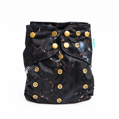 Abstract: Essentials Pocket Cloth Diaper with Athletic Wicking Jersey, Grows with your Baby