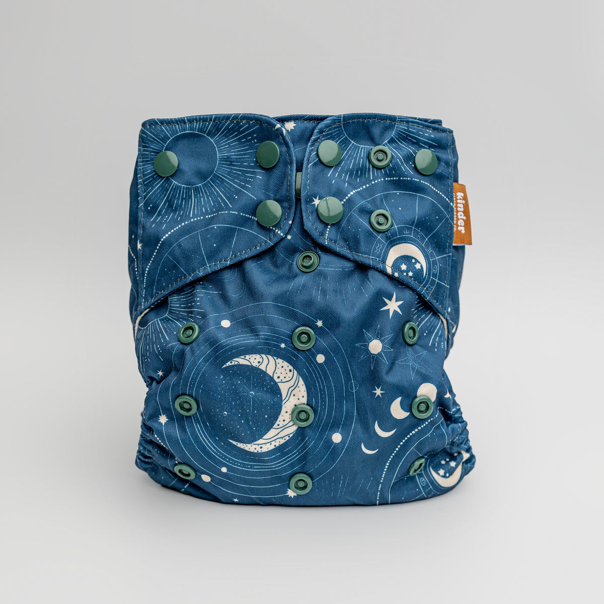 Atlas - Cloud - Essential Pocket Diaper - 100% Cotton Lining - One Size