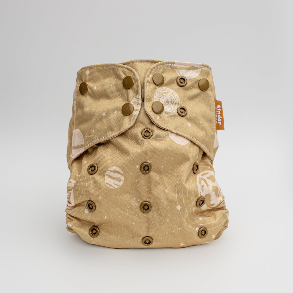 Gilded - Cloud - Essential Pocket Diaper - 100% Cotton Lining - One Size