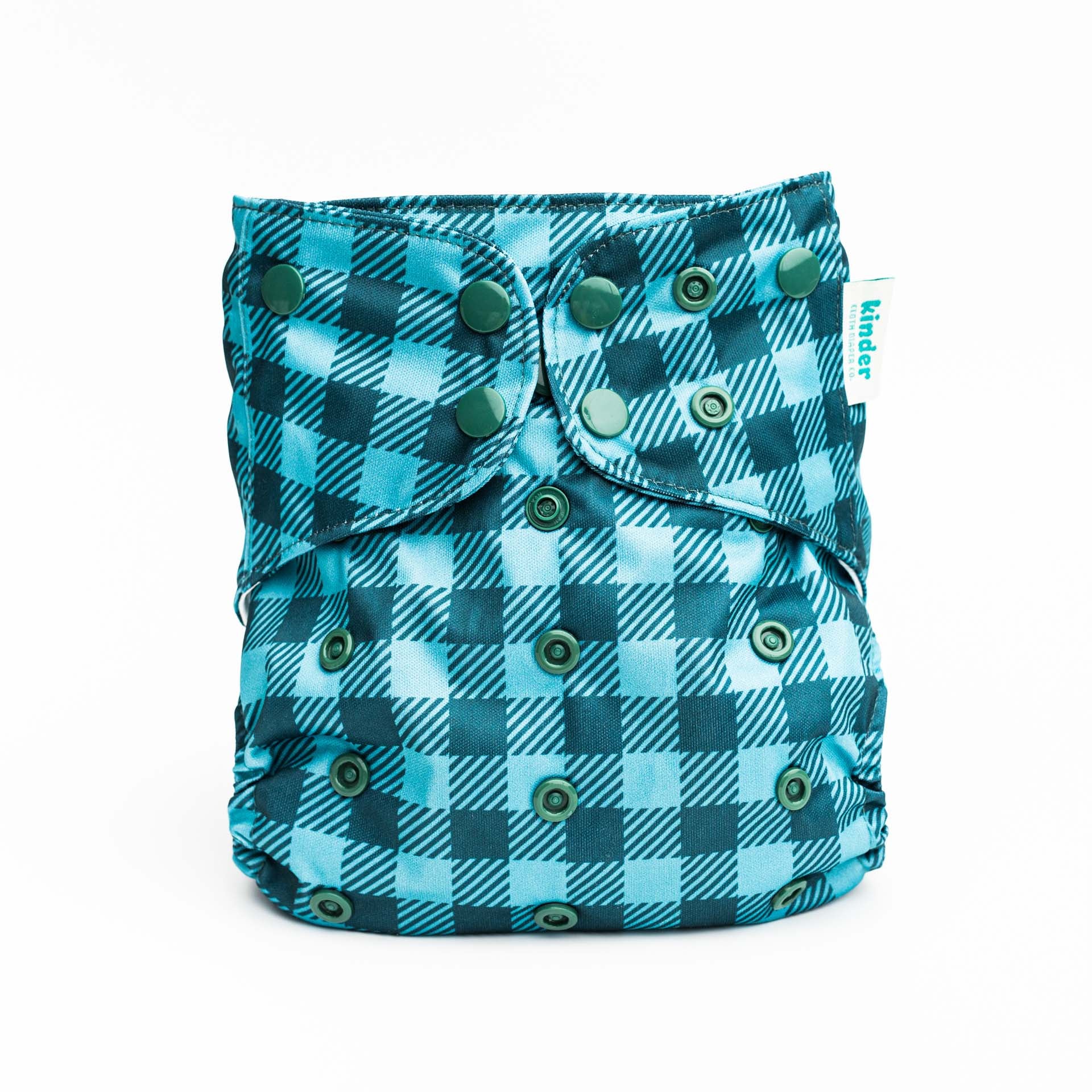 Abstract: Essentials Pocket Cloth Diaper with Athletic Wicking Jersey, Grows with your Baby