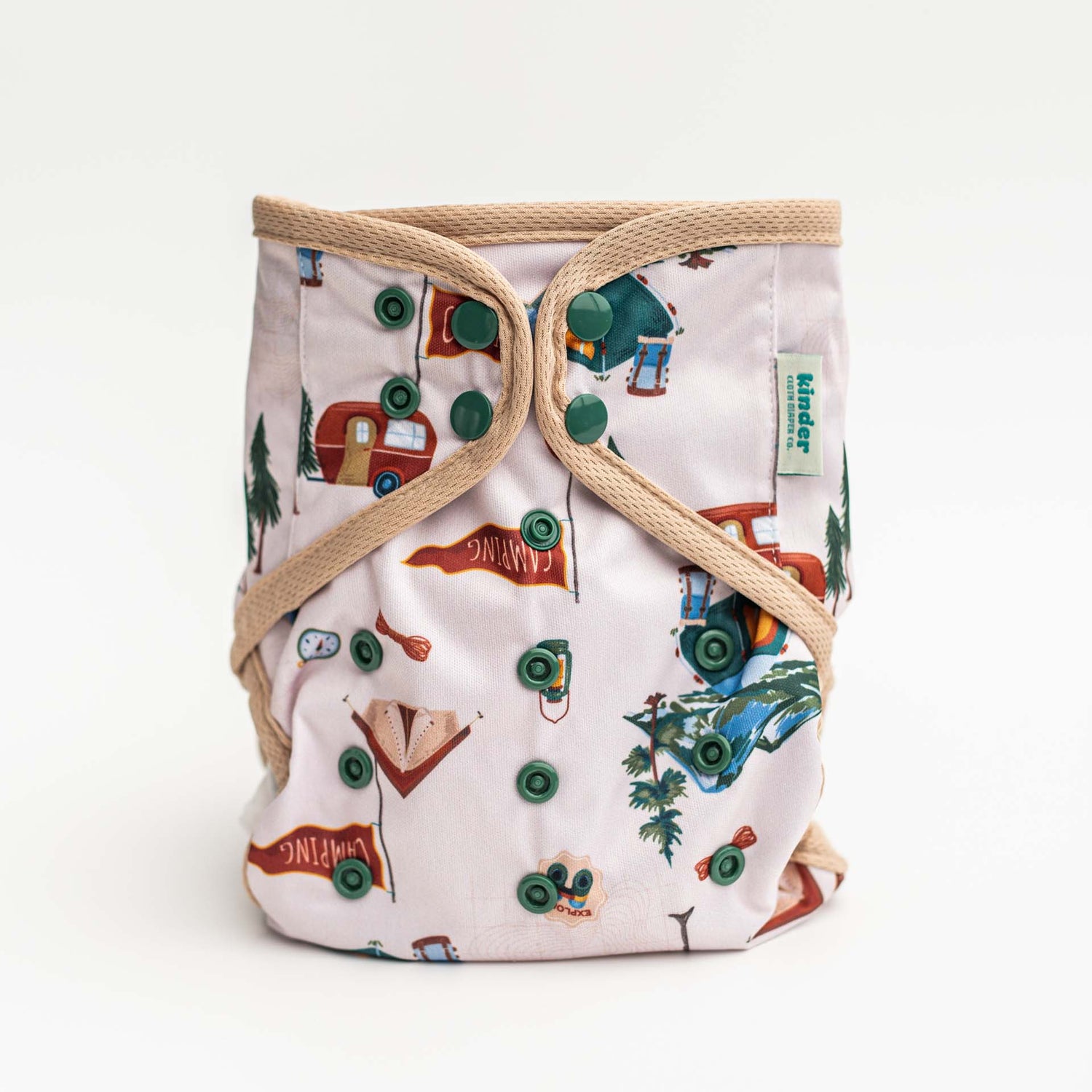Animals and Insects: Wipeable Cloth Diaper Cover, Grows with your Baby