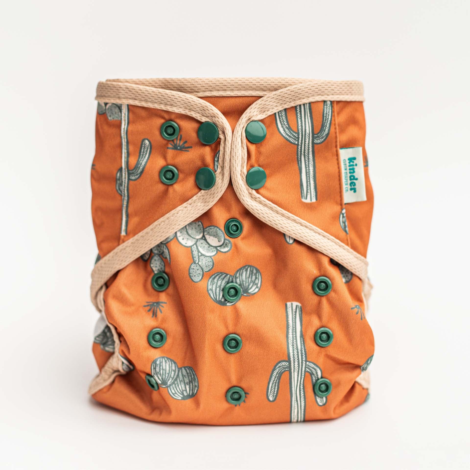 Animals and Insects: Wipeable Cloth Diaper Cover, Grows with your Baby