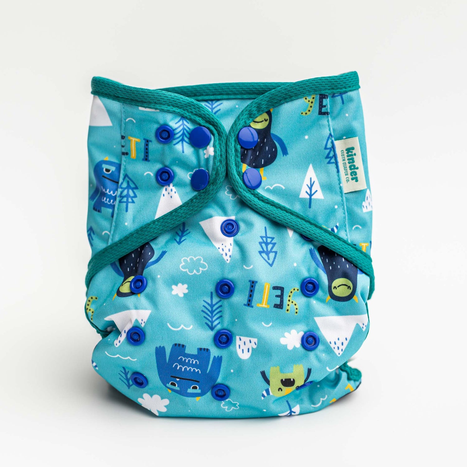 Patterned Wipeable Cloth Diaper Cover, Grows with your Baby