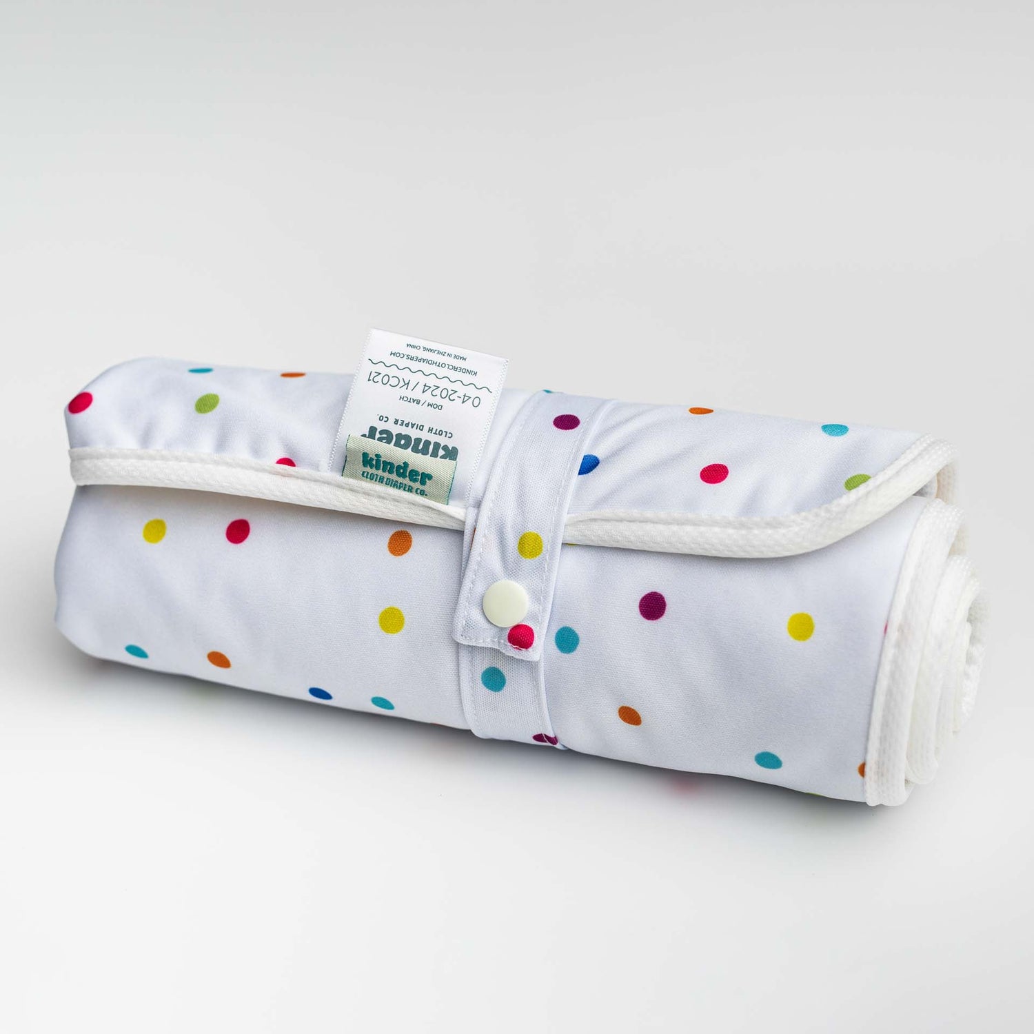 Ultra-Soft Bamboo Machine Washable and Wipeable Diaper Change Mat