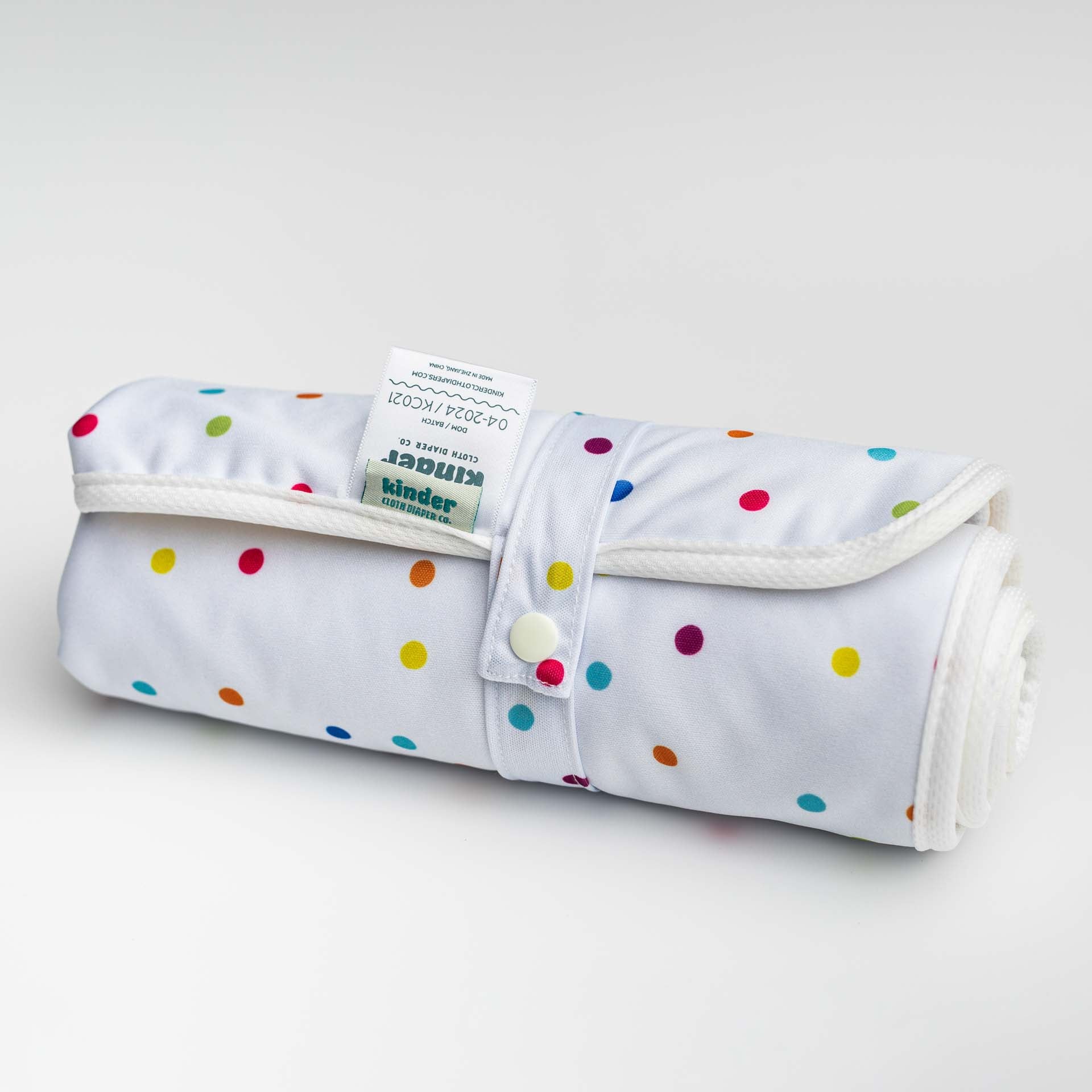 Ultra-Soft Bamboo Machine Washable and Wipeable Diaper Change Mat