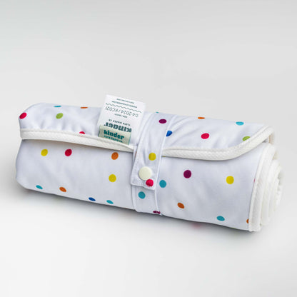 Ultra-Soft Bamboo Machine Washable and Wipeable Diaper Change Mat