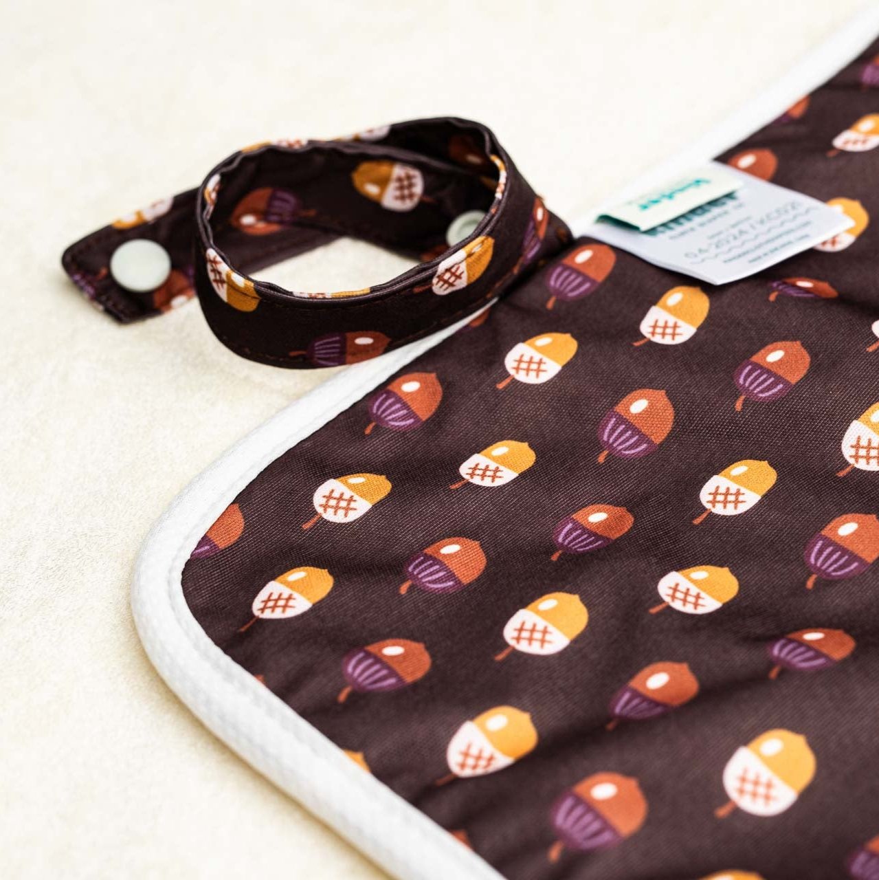 Ultra-Soft Bamboo Machine Washable and Wipeable Diaper Change Mat