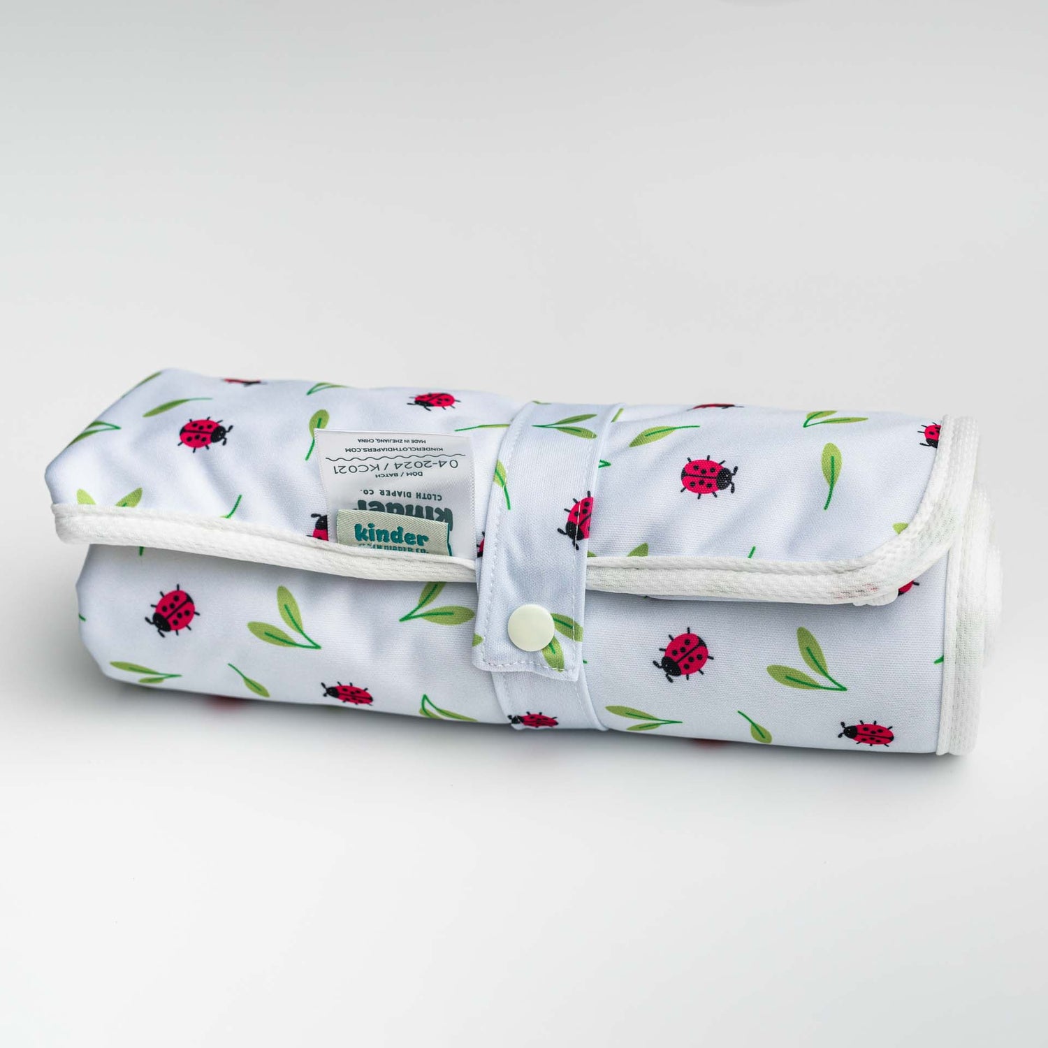 Ultra-Soft Bamboo Machine Washable and Wipeable Diaper Change Mat