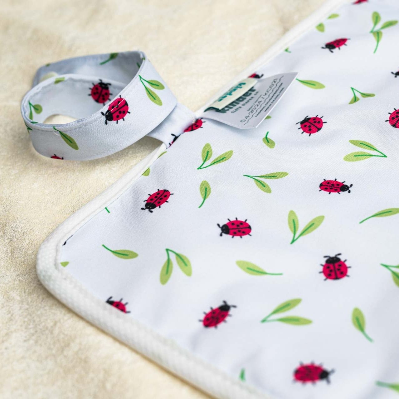 Ultra-Soft Bamboo Machine Washable and Wipeable Diaper Change Mat