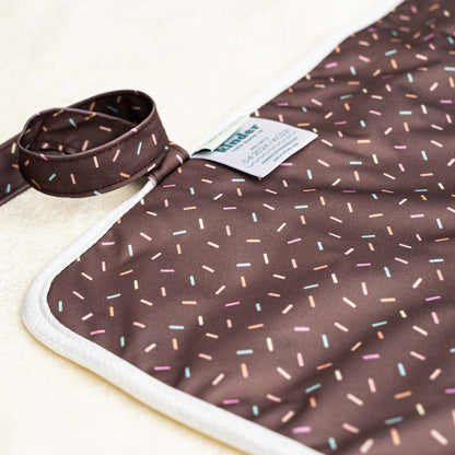 Ultra-Soft Bamboo Machine Washable and Wipeable Diaper Change Mat