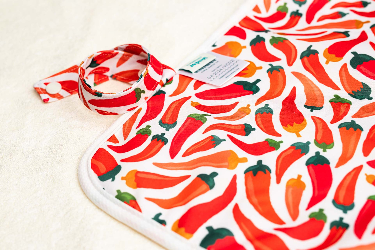 Ultra-Soft Bamboo Machine Washable and Wipeable Diaper Change Mat