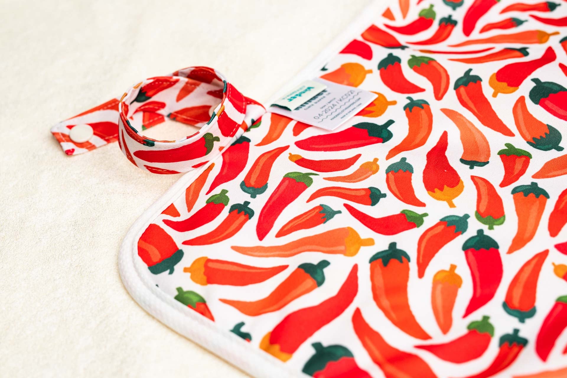 Ultra-Soft Bamboo Machine Washable and Wipeable Diaper Change Mat