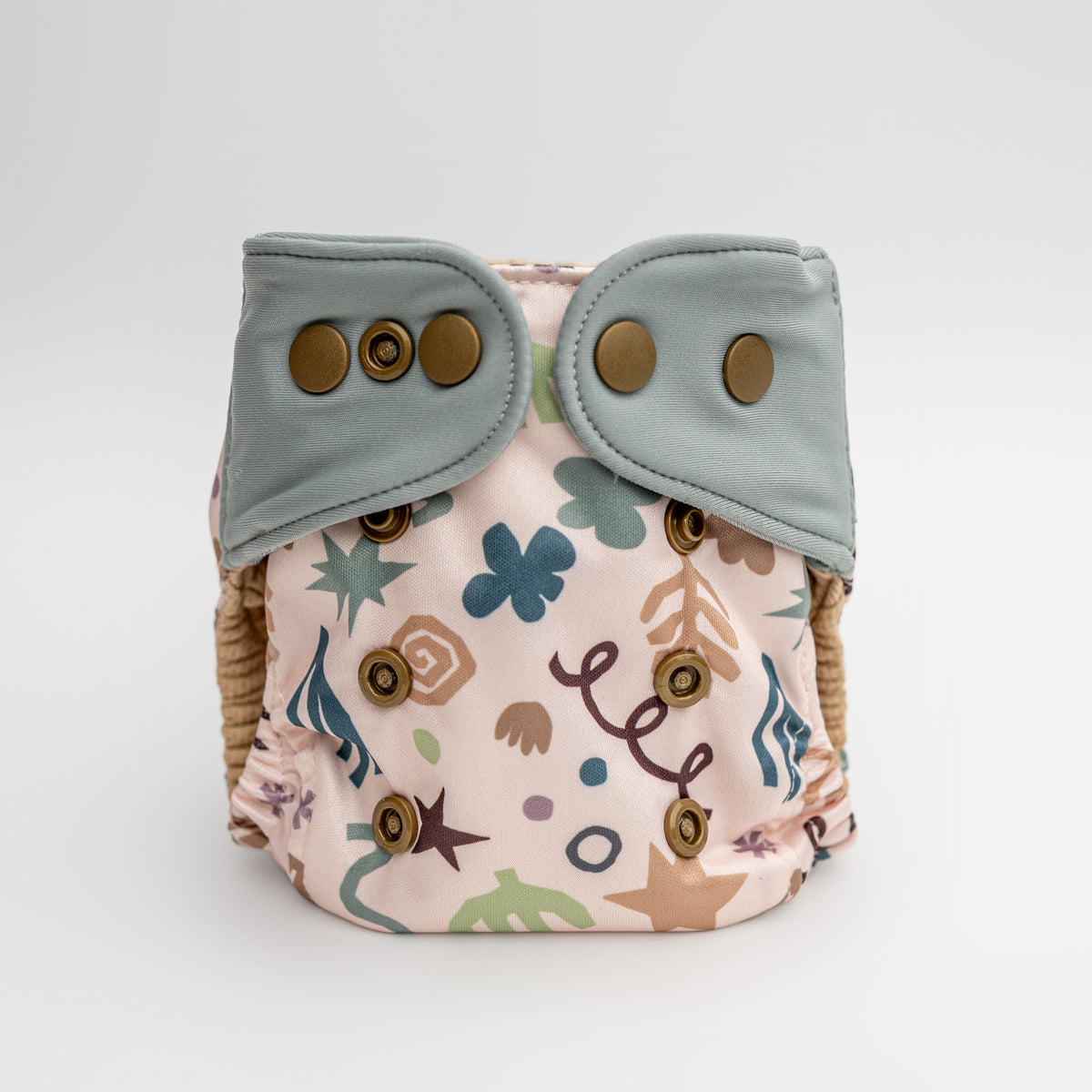 Squiggles - Renew - Premium Pocket Diaper - Geometric - Newborn