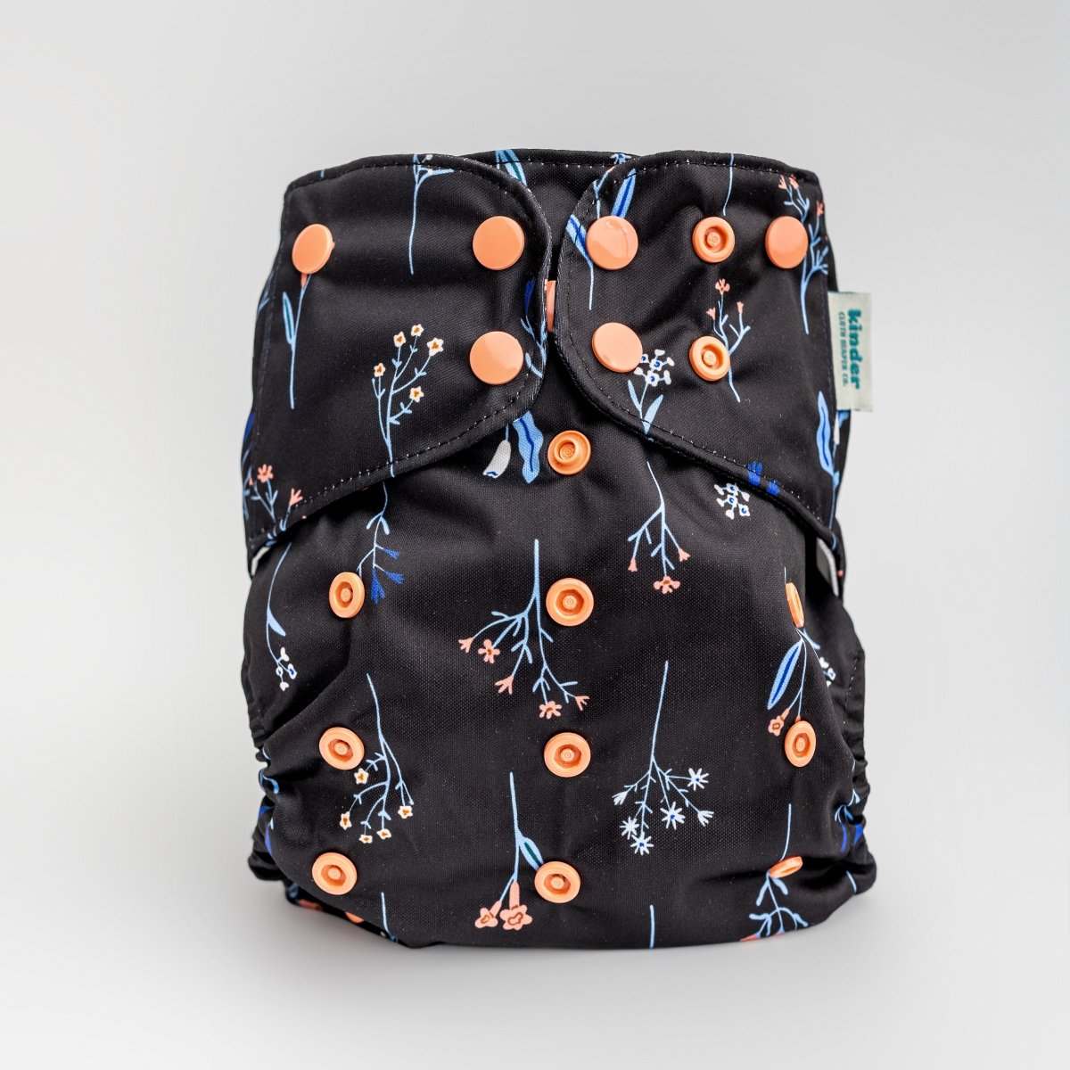 Blooming with Pride - Modern - Cloth - Diapers - Pocket Diaper - Kinder Cloth Diaper Co. - Pittsburgh - Based - Small - Business - Woman - Owned