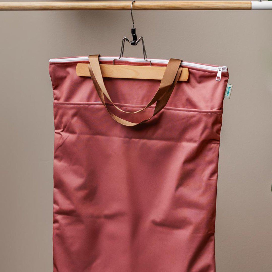 Blush - Modern - Cloth - Diapers - Wet Bag - Kinder Cloth Diaper Co. - Pittsburgh - Based - Small - Business - Woman - Owned