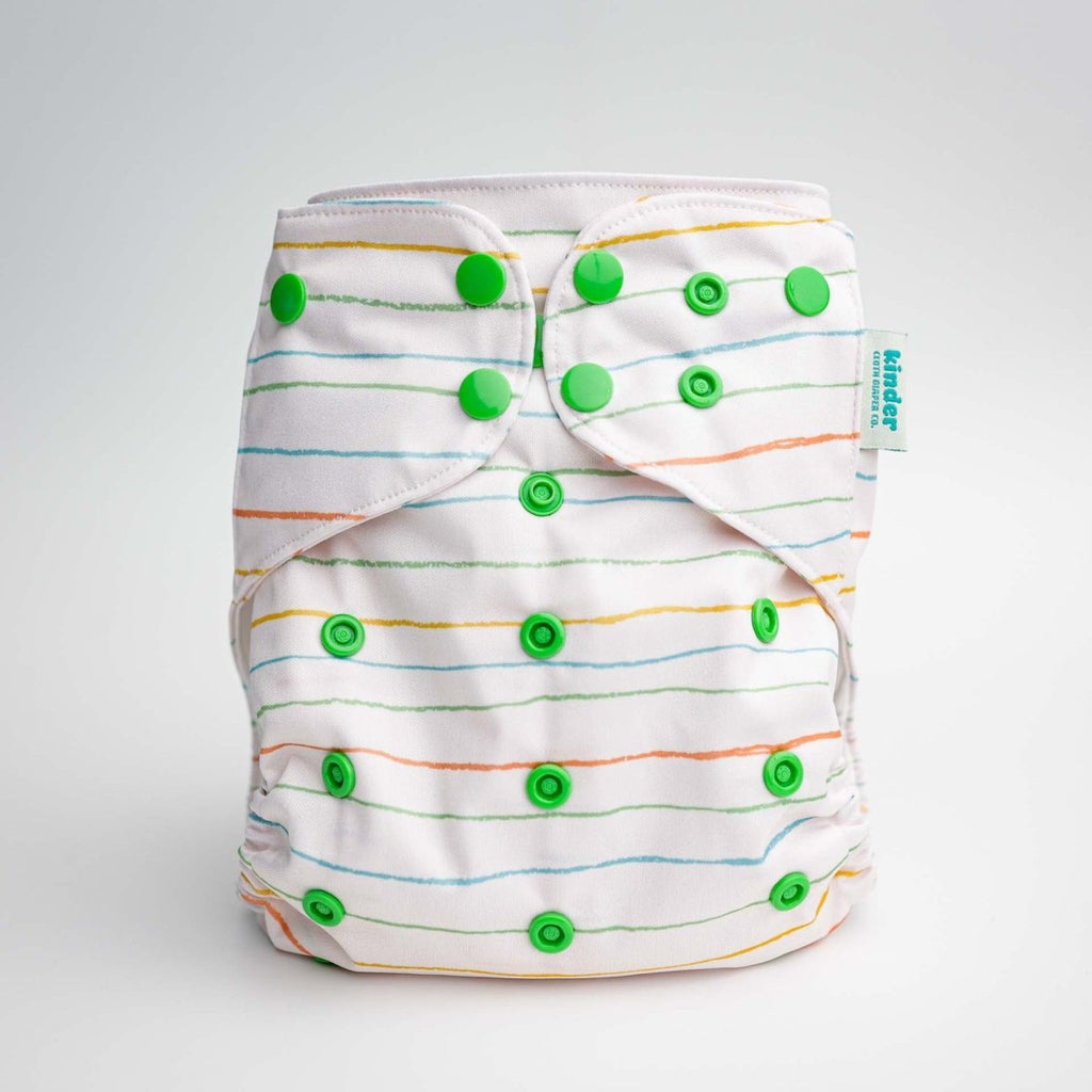Abstract: Essentials Pocket Cloth Diaper with Athletic Wicking Jersey, Grows with your Baby - Kinder Cloth Diaper Co. - 24 - 06 - 04 - modern reusable cloth diapers and more for birth to potty training - Pittsburgh Based Small Business