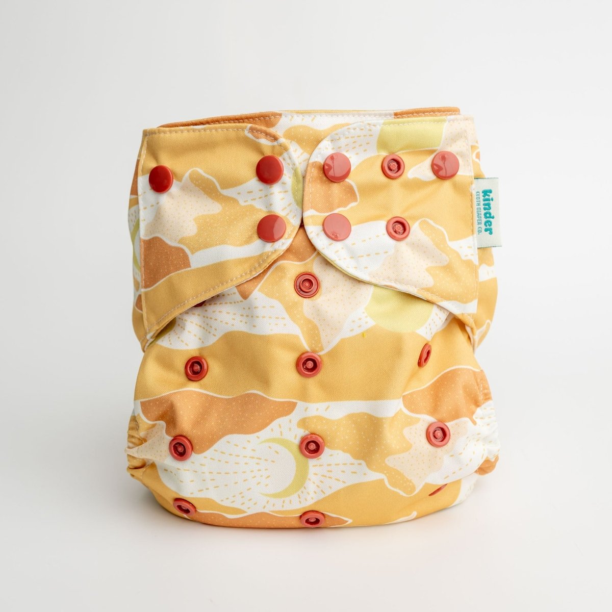 Boho Sunset - Modern - Cloth - Diapers - Pocket Diaper - Kinder Cloth Diaper Co. - Pittsburgh - Based - Small - Business - Woman - Owned