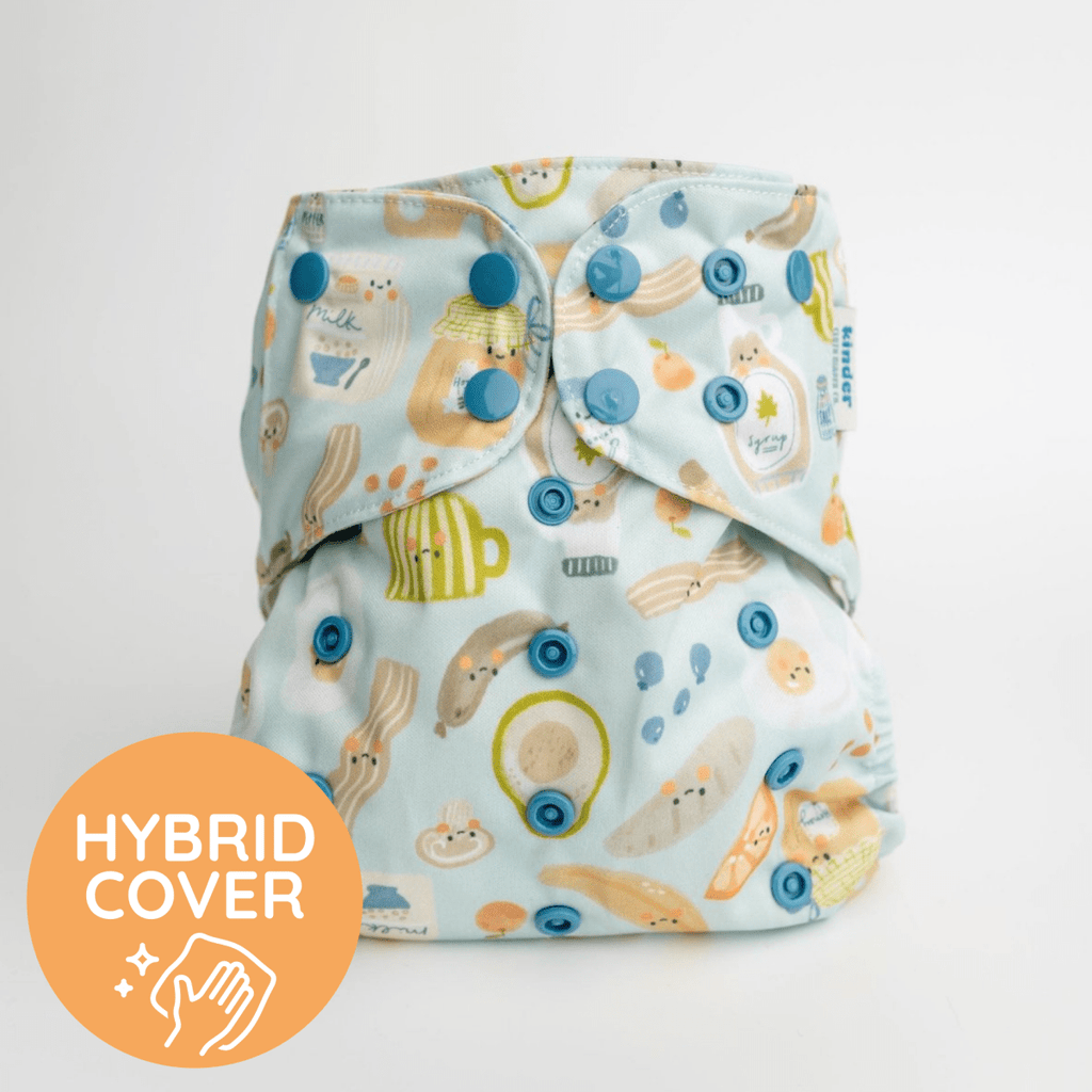 Brunch - Modern - Cloth - Diapers - Diaper Cover - Kinder Cloth Diaper Co. - Pittsburgh - Based - Small - Business - Woman - Owned