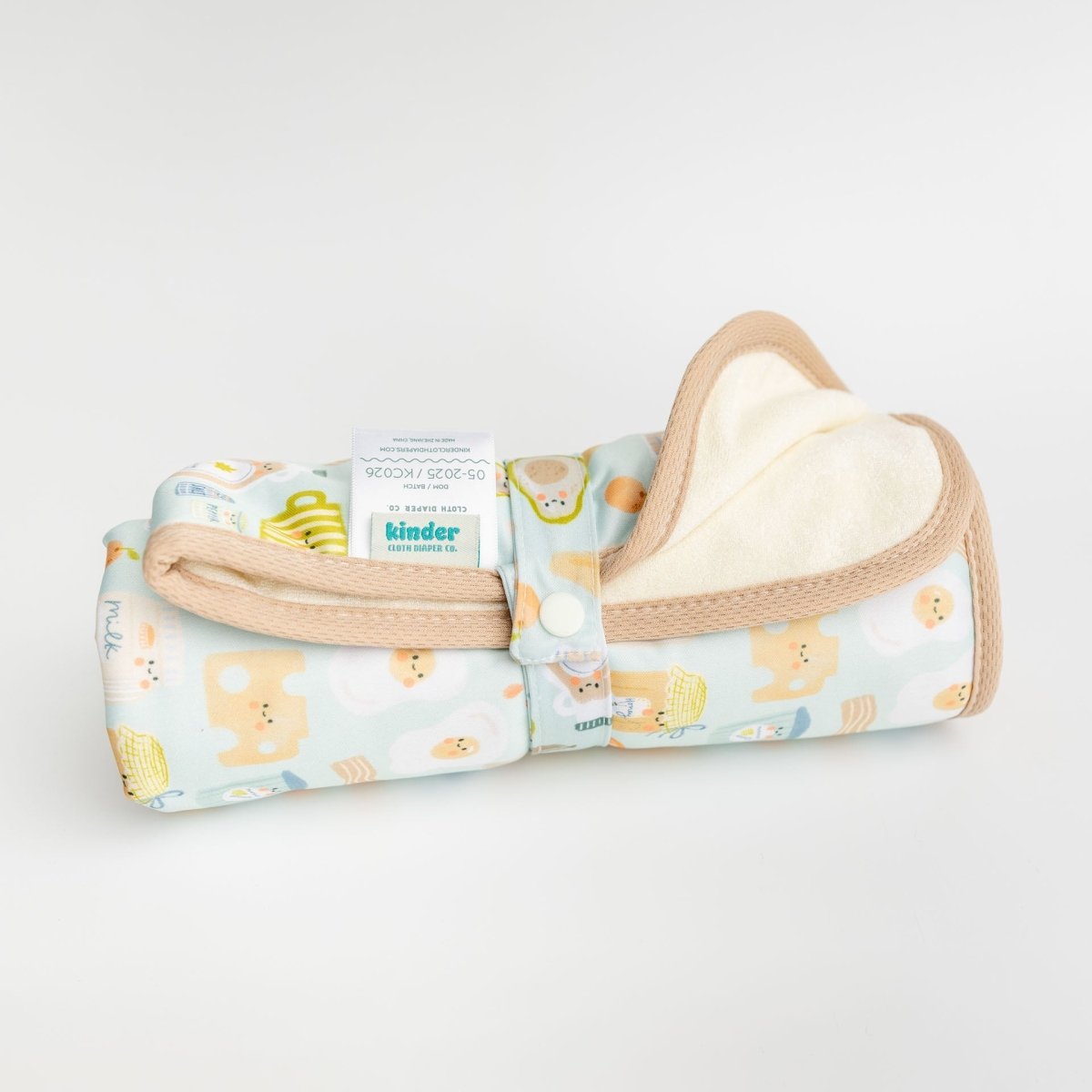 Brunch - Modern - Cloth - Diapers - Change Mat - Kinder Cloth Diaper Co. - Pittsburgh - Based - Small - Business - Woman - Owned