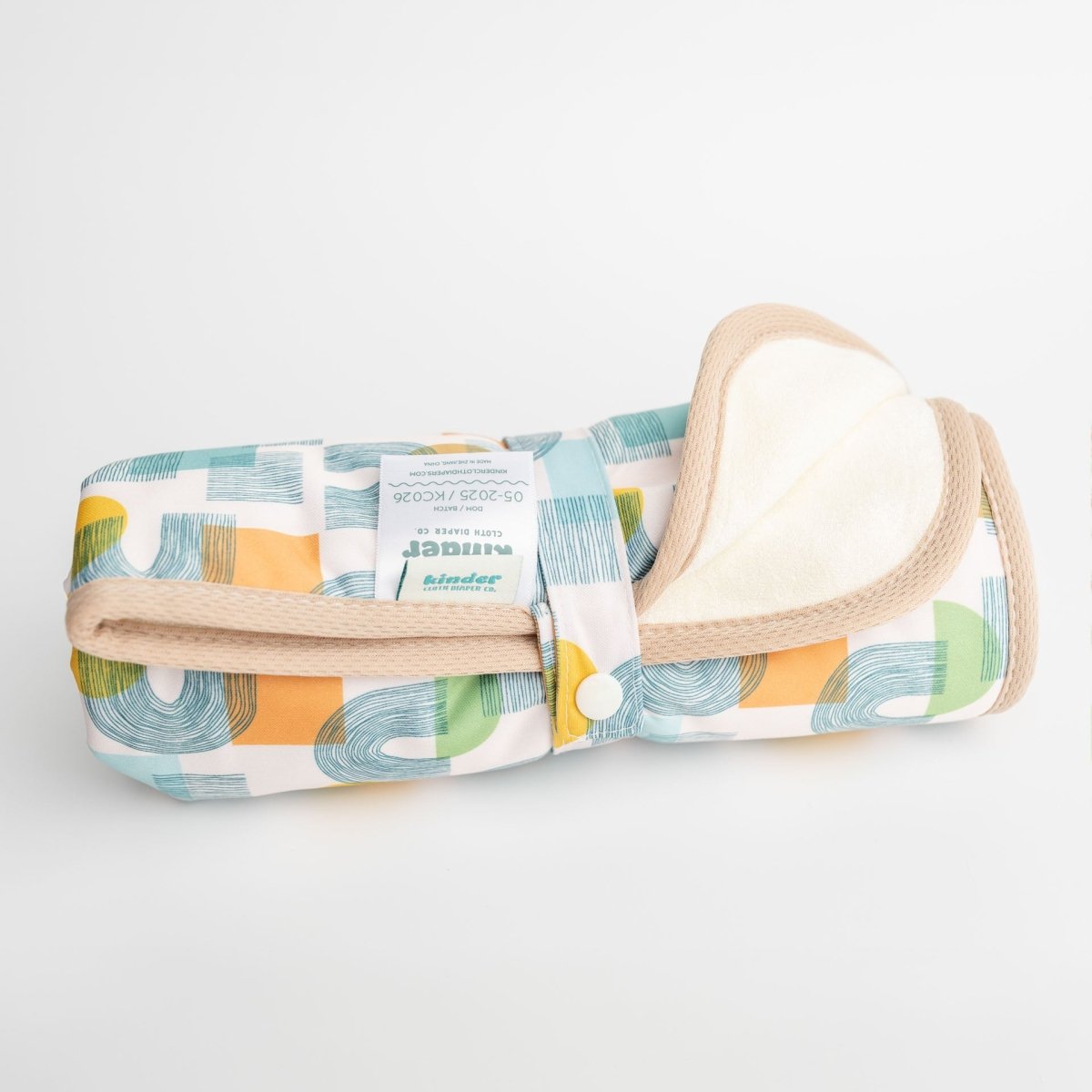 Brunch - Modern - Cloth - Diapers - Change Mat - Kinder Cloth Diaper Co. - Pittsburgh - Based - Small - Business - Woman - Owned