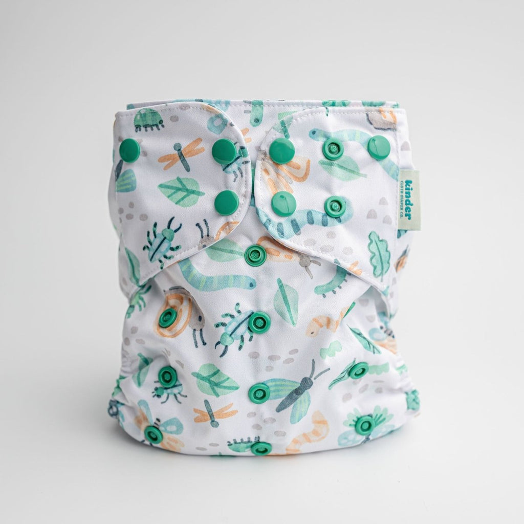 Bug Bash - Modern - Cloth - Diapers - Pocket Diaper - Kinder Cloth Diaper Co. - Pittsburgh - Based - Small - Business - Woman - Owned