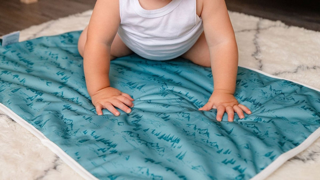 Bumblebee - Modern - Cloth - Diapers - Change Mat - Kinder Cloth Diaper Co. - Pittsburgh - Based - Small - Business - Woman - Owned