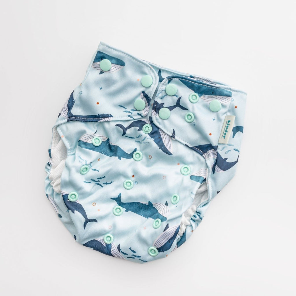 Bumper Buddies - Modern - Cloth - Diapers - Swim Diaper - Kinder Cloth Diaper Co. - Pittsburgh - Based - Small - Business - Woman - Owned