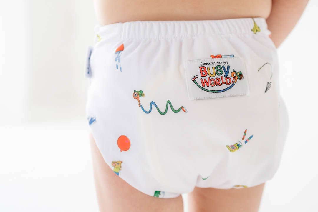 Busy Busy Farm - Modern - Cloth - Diapers - Pocket Diaper - Kinder Cloth Diaper Co. - Pittsburgh - Based - Small - Business - Woman - Owned