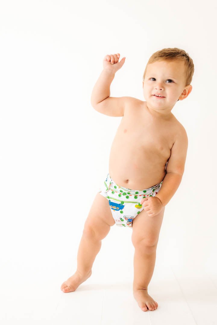 Busy Busy Farm - Modern - Cloth - Diapers - Pocket Diaper - Kinder Cloth Diaper Co. - Pittsburgh - Based - Small - Business - Woman - Owned