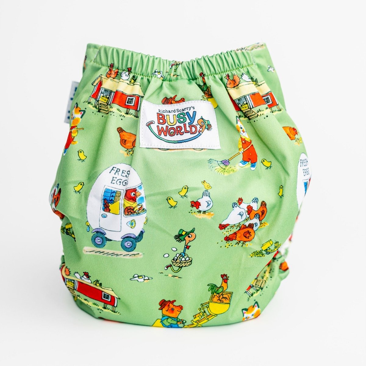 Busy Busy Farm - Modern - Cloth - Diapers - Pocket Diaper - Kinder Cloth Diaper Co. - Pittsburgh - Based - Small - Business - Woman - Owned