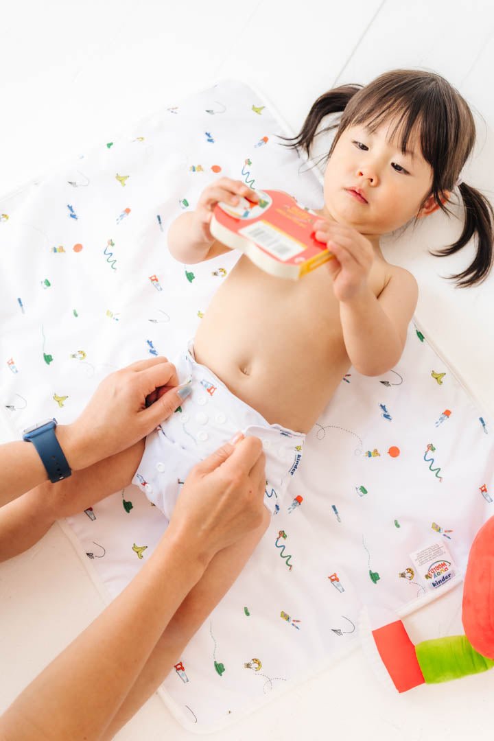 Busy Busy Farm - Modern - Cloth - Diapers - Pocket Diaper - Kinder Cloth Diaper Co. - Pittsburgh - Based - Small - Business - Woman - Owned
