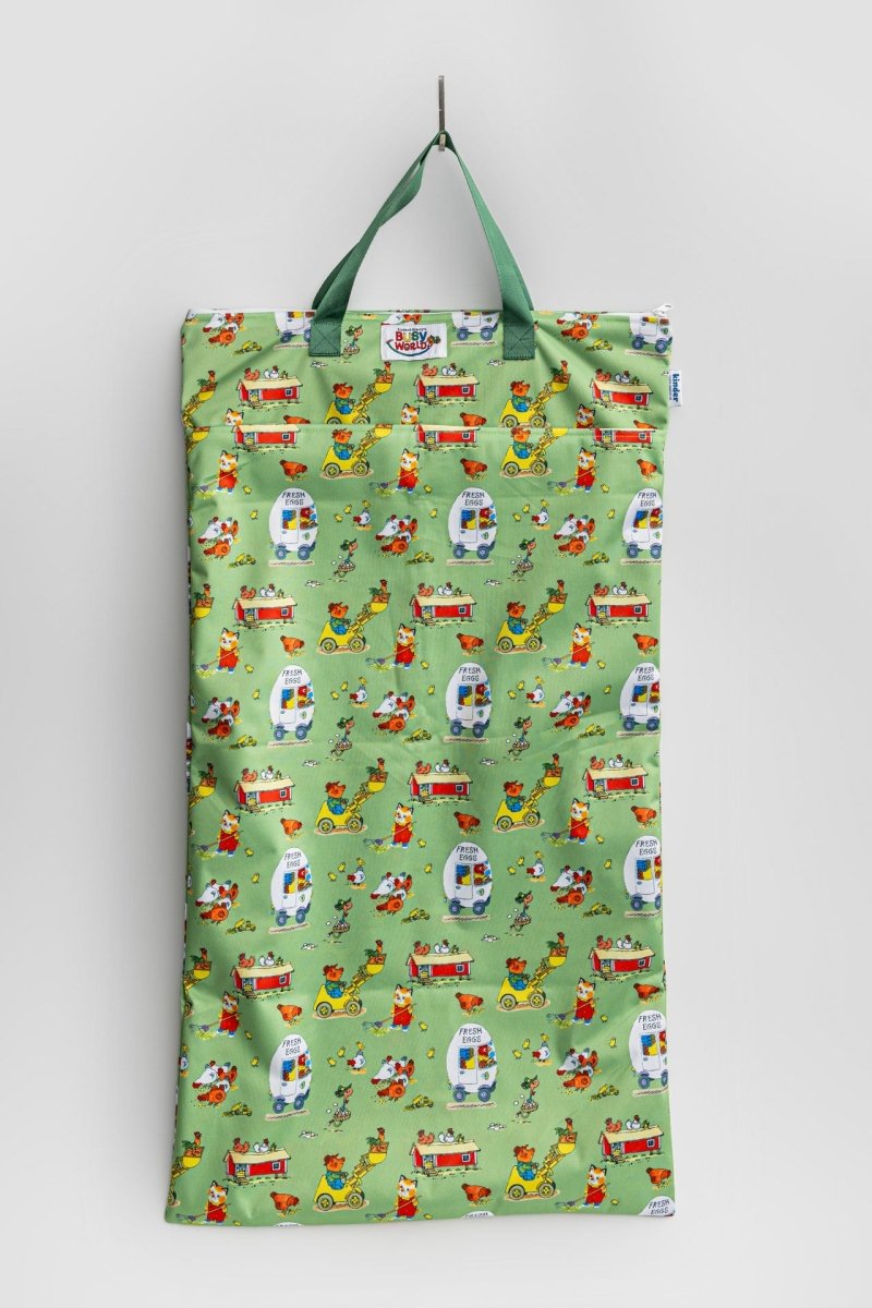 Busy Busy Farm - Modern - Cloth - Diapers - Pocket Diaper - Kinder Cloth Diaper Co. - Pittsburgh - Based - Small - Business - Woman - Owned