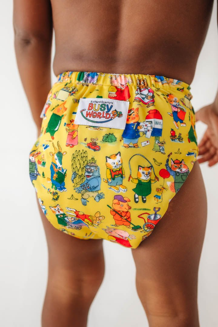 Busy Busy Farm - Modern - Cloth - Diapers - Pocket Diaper - Kinder Cloth Diaper Co. - Pittsburgh - Based - Small - Business - Woman - Owned