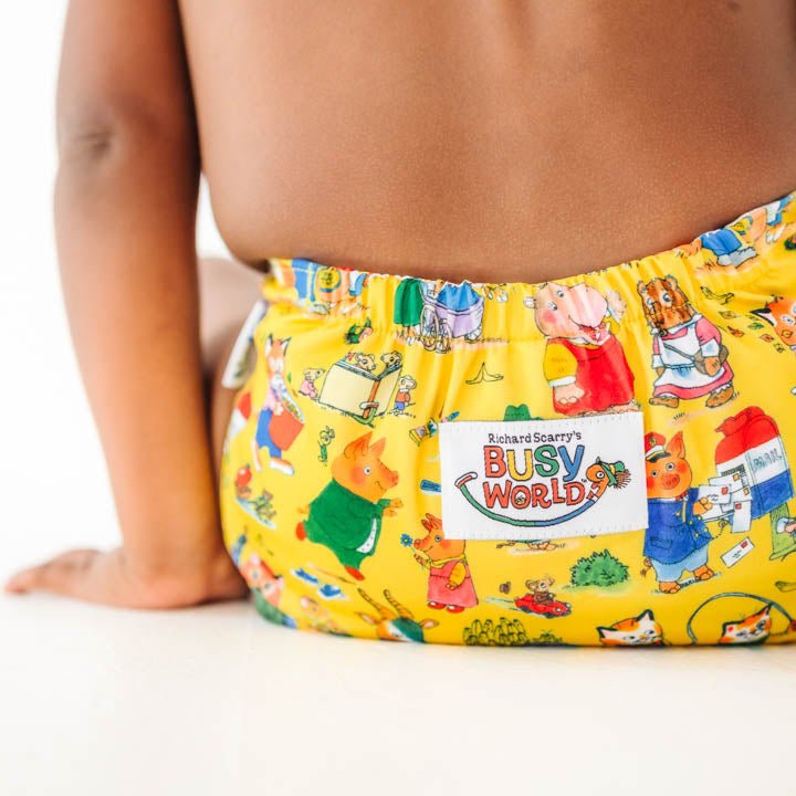 Busy Busy Farm - Modern - Cloth - Diapers - Pocket Diaper - Kinder Cloth Diaper Co. - Pittsburgh - Based - Small - Business - Woman - Owned