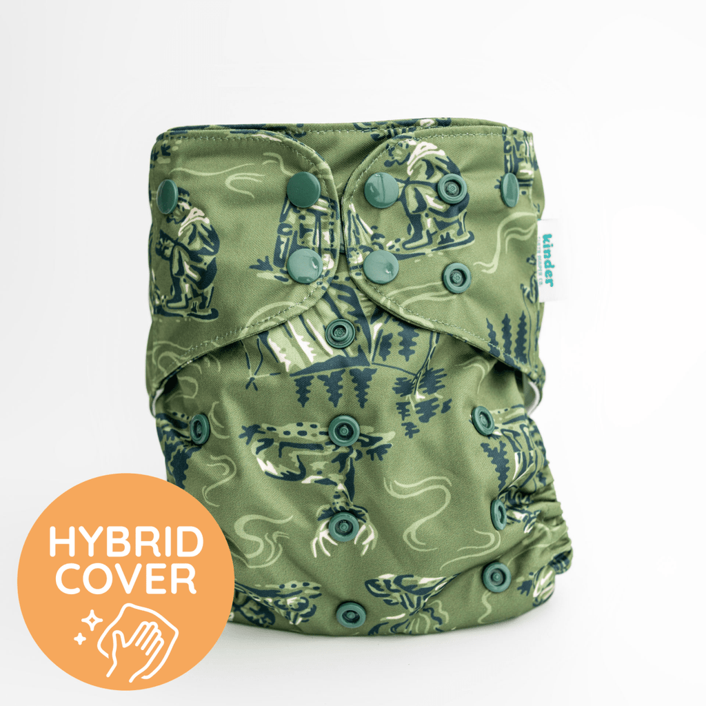 Camping by CMPT - Modern - Cloth - Diapers - Diaper Cover - Kinder Cloth Diaper Co. - Pittsburgh - Based - Small - Business - Woman - Owned