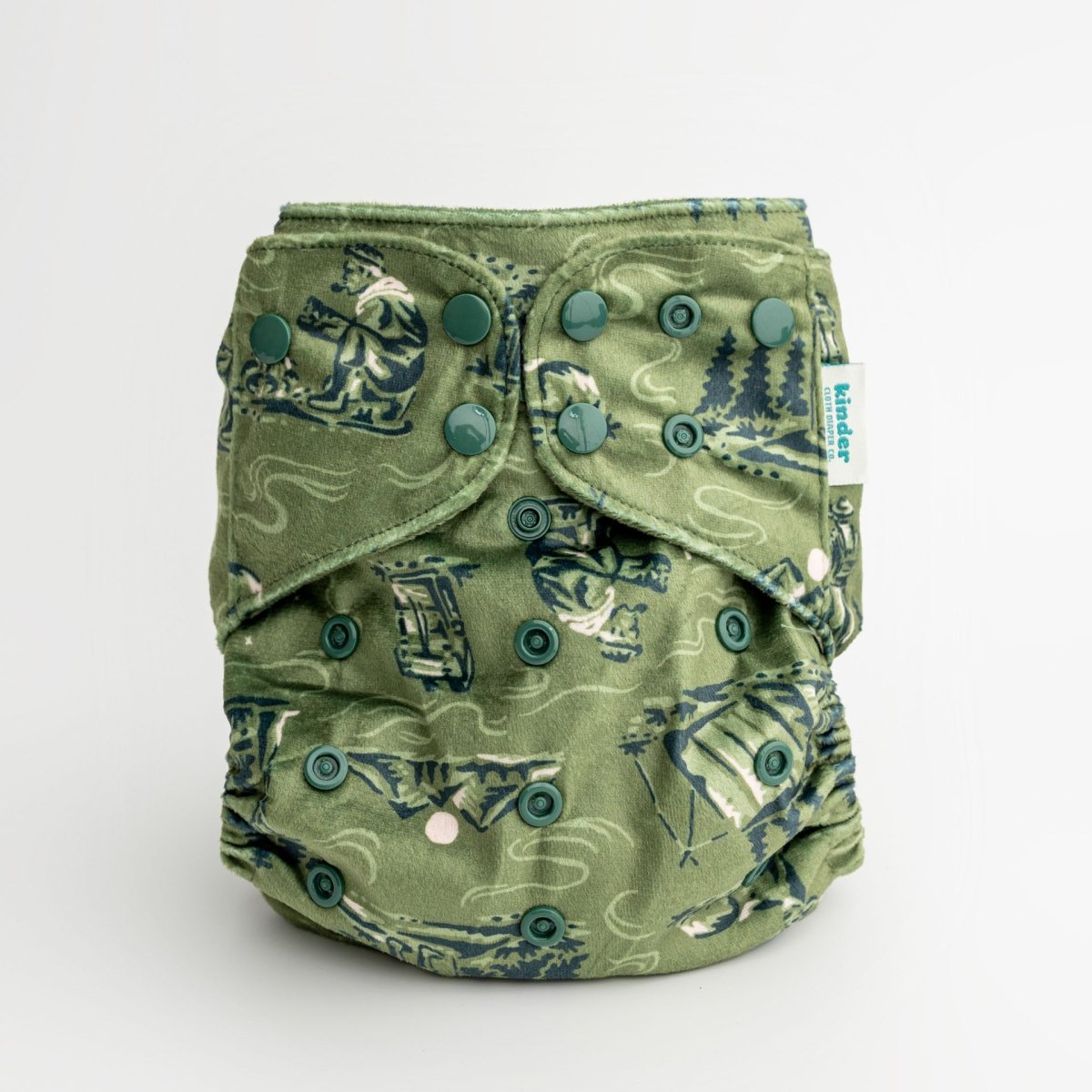 Camping by CMPT - Modern - Cloth - Diapers - Pocket Diaper - Kinder Cloth Diaper Co. - Pittsburgh - Based - Small - Business - Woman - Owned