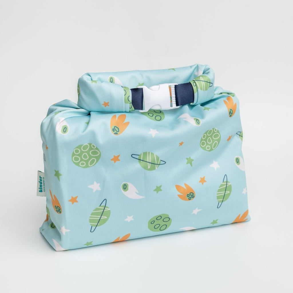 Cartoon Comets - Modern - Cloth - Diapers - Wet Bag - Kinder Cloth Diaper Co. - Pittsburgh - Based - Small - Business - Woman - Owned