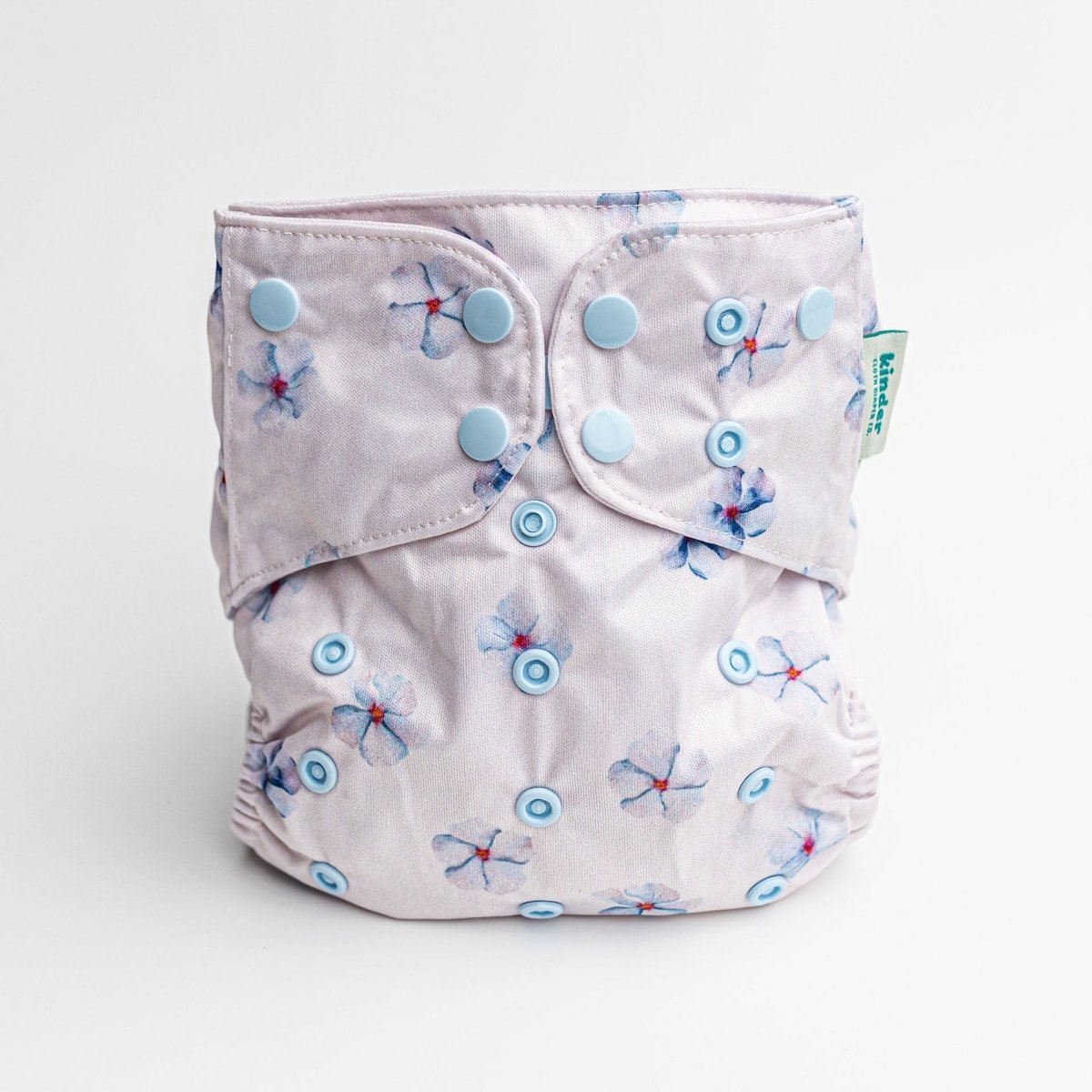 Floral: Essentials Pocket Cloth Diaper with Athletic Wicking Jersey, Grows with your Baby - Kinder Cloth Diaper Co. - 26 - 05 - 03 - modern reusable cloth diapers and more for birth to potty training - Pittsburgh Based Small Business