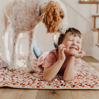 Adventure Play Mat — Machine Washable Reversible Indoor/Outdoor Quilted Water Resistant Blanket