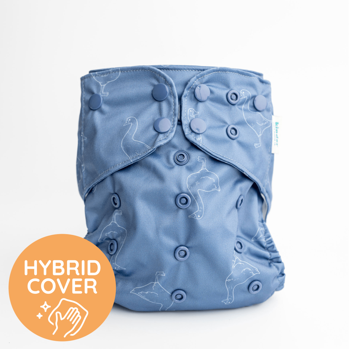 Cheeky Geese - Modern - Cloth - Diapers - Diaper Cover - Kinder Cloth Diaper Co. - Pittsburgh - Based - Small - Business - Woman - Owned